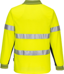 Picture of Prime Mover-MP513-Long Sleeve Micro Mesh Polo with tape