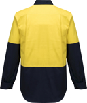 Picture of Prime Mover-MS901-Hi Vis Cotton Drill Shirt