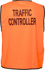 Picture of Prime Mover-MV119-Stock Printed TRAFFIC CONTROLLER Day Vest