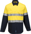 Picture of Prime Mover-MA101-Hi-Vis Two Tone Regular Weight Long Sleeve Shirt with Tape