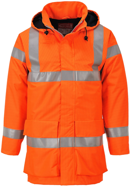Picture of Prime Mover-S774-Bizflame Rain Hi-Vis Multi Lite Jacket