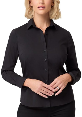 Picture of City Collection Olivia Ladies Long Sleeve Shirt (2773)
