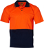 Picture of Australian Industrial Wear -SW01CD-Unisex High Visibility Cooldry Short Sleeve Polo