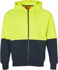 Picture of Australian Industrial Wear -SW24-Men's Hi Vis Two Tone Fleece Hoodie