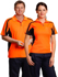 Picture of Australian Industrial Wear -SW25-Unisex Hi-Vis Fashion Polo With Underarms Mesh