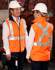 Picture of Australian Industrial Wear -SW37-Unisex Reversible Taped Hi-Vis Safety Vest