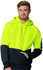 Picture of Australian Industrial Wear -SW38-Unisex Hi-Vis Two Tone Fleecy Hoodie