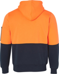 Picture of Australian Industrial Wear -SW38-Unisex Hi-Vis Two Tone Fleecy Hoodie