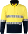 Picture of Australian Industrial Wear -SW48-Men's Taped Hi-Vis Two Tone Cotton Fleece Sweat