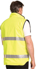 Picture of Australian Industrial Wear -SW49-Unisex Reversible Hi-Vis Safety Vest