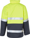 Picture of Australian Industrial Wear -SW50-Men's Hi-Vis Long Line Jacket Polar With Fleece Lining