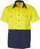 Picture of Australian Industrial Wear -SW53-Men's Cotton Drill Safety Short Sleeve Shirt