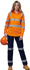 Picture of Australian Industrial Wear -SW55-Unisex Vic Rail Lightweight Safety Shirt