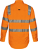 Picture of Australian Industrial Wear -SW55-Unisex Vic Rail Lightweight Safety Shirt