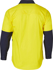 Picture of Australian Industrial Wear -SW58-Men's Hi-VIs Cool Breeze Long Sleeve Safety Shirt