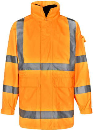 Picture of Australian Industrial Wear -SW75-Unisex Vic Rail Hi Vis Safety Jacket