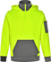 Picture of Australian Industrial Wear -SW78-Unisex Hi Vis ¼ Zip Premium Fleece Hoodie