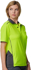 Picture of Australian Industrial Wear -SW79-Unisex Hi-Vis Bamboo Charcoal Vented Short Sleeve Polo