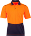 Picture of Australian Industrial Wear -SW81-Unisex Hi-Vis Bamboo Charcoal Short Sleeve Polo