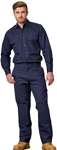 Picture of Australian Industrial Wear -WP03-Men's Heavy Cotton Pre-shrunk Cargo Pants with Knee Pads Provision