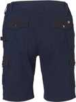 Picture of Australian Industrial Wear -WP23-Mens Stretch Cargo Work Shorts With Design Panel Treatments