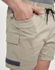 Picture of Australian Industrial Wear -WP29-Unisex Cotton Stretch Drill Cuffed Work Shorts