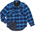 Picture of Australian Industrial Wear -WT07-Unisex Quilted Flannel Shirt-Style Jacket