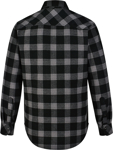 Picture of Australian Industrial Wear -WT11-Unisex Classic Flannel Plaid Long Sleeve Shirt
