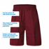 Picture of LW Reid-L4866-Arabanoo Gaberdine Shorts