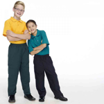 Picture of LW Reid-43362K-Lalor Double Knee Microfibre Straight Leg Track Pants