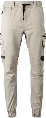 Picture of Australian Industrial Wear -WP28-Unisex Cotton Stretch Drill Cuffed Work Pants