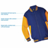 Picture of LW Reid-5310BJ-Bannerman Zip Baseball Jacket