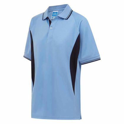 Picture of LW Reid-5760PP-Sandford Front Panel Cotton Back Polo