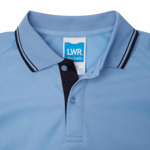 Picture of LW Reid-5760PP-Sandford Front Panel Cotton Back Polo