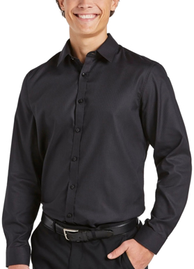 Picture of Corporate Reflection-3091L33-Serenity Mens Semi Fit Long Sleeve shirt