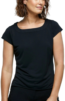 Picture of Corporate Reflection-6053C89-Caprice Ladies Semi Fit, Cap Sleeve blouse