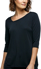 Picture of Corporate Reflection-6802Q89-Aries Ladies Loose Fit 3/4 Sleeve blouse