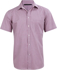 Picture of Winning Spirit Mens Two Tone Mini Gingham Short Sleeve Shirt (M7340S)