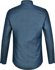 Picture of Winning Spirit Mens Ascot Long Sleeve Dot Jacquard Stretch Shirt (M7400L)