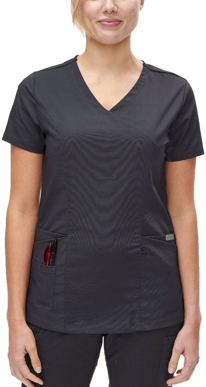 Picture of Winning Spirit Ladies Scrub Top (M7640)