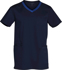 Picture of Winning Spirit Mens V-neck Contrast Trim Scrub Top (M7650)