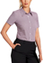 Picture of Winning Spirit Ladies Two Tone Mini Gingham Short Sleeve Shirt (M8340S)