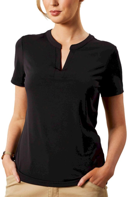 Picture of Winning Spirit Ladies Short Sleeve Knit Top Sofia (M8840)