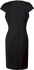 Picture of Winning Spirit Ladies Wool Blend Stretch Cap Sleeve Dress (M9281)