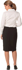 Picture of Winning Spirit Ladies Poly/viscose Stretch Stripe Mid Length Lined Pencil Skirt (M9472)