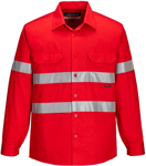 Picture of Prime Mover Workwear Lightweight Darwin Shirt (Night time Only) (MA303)