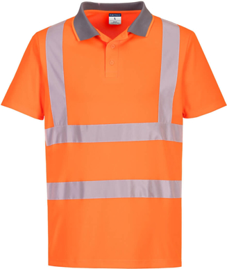 Picture of Prime Mover Workwear Eco Hi-Vis Polo Shirt S/S (6 Pack) (EC10)
