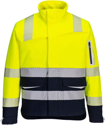 Picture of Prime Mover Workwear Huski Hi-Vis Softshell Jacket (K8280)