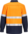 Picture of Prime Mover Workwear Two Tone Closed Front Vented Shirt (FR713)