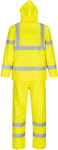 Picture of Prime Mover Workwear Hi-Vis Packaway Rainsuit (H448)